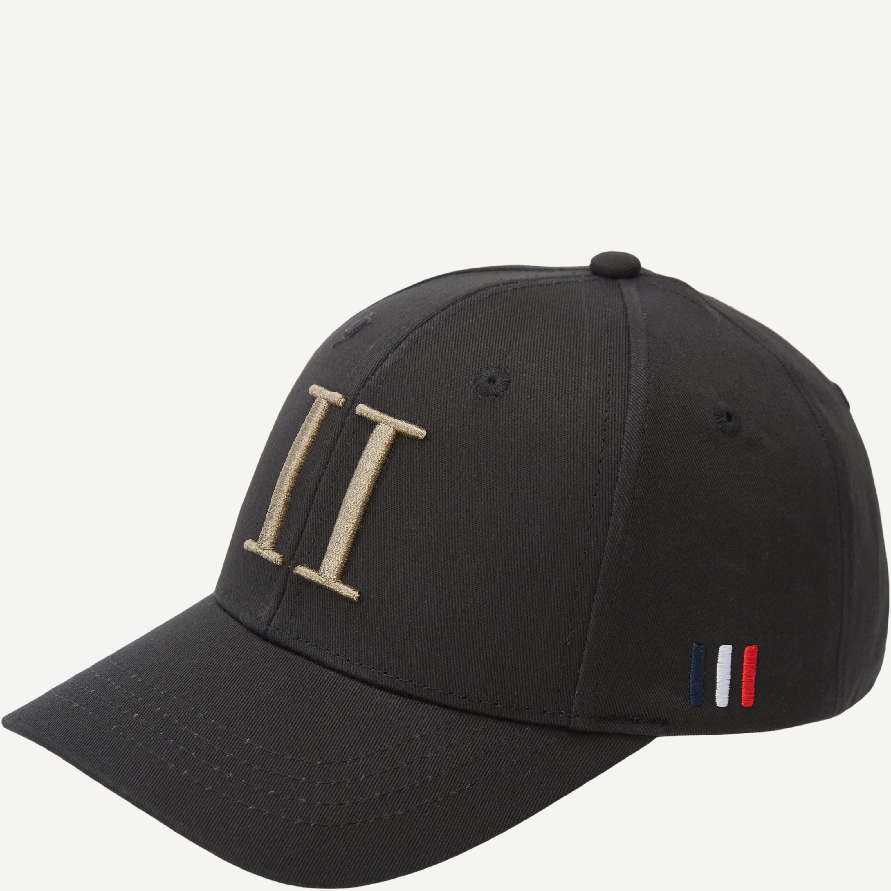 Les Deux Caps ENCORE ORGANIC BASEBALL CAP 702043 Black